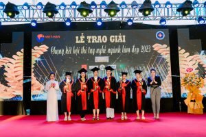 Lễ trao giải hội thi tay nghề làm đẹp